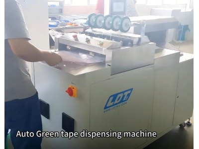 Auto Green tape dispensing machine 